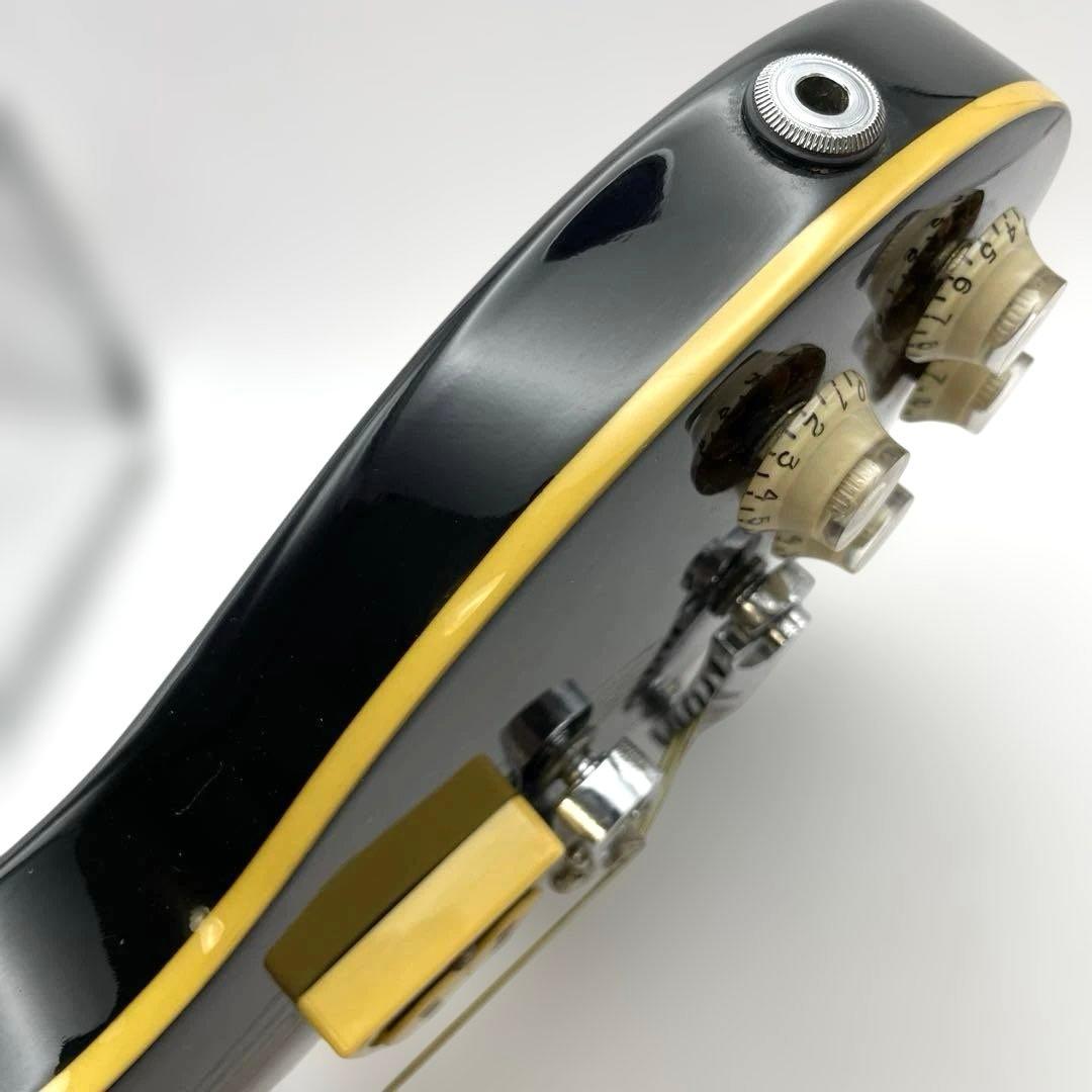 SAMICK ミニギター LPレスポールタイプ黒 ショートスケール サミック