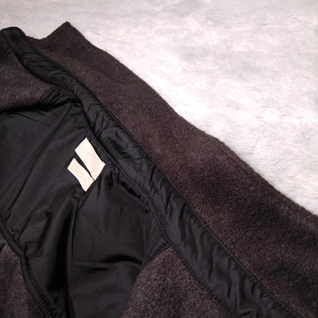 YOKEヨーク　フリースシャツ　黒　２サイズ　ふわふわ　日本製 YK22AW