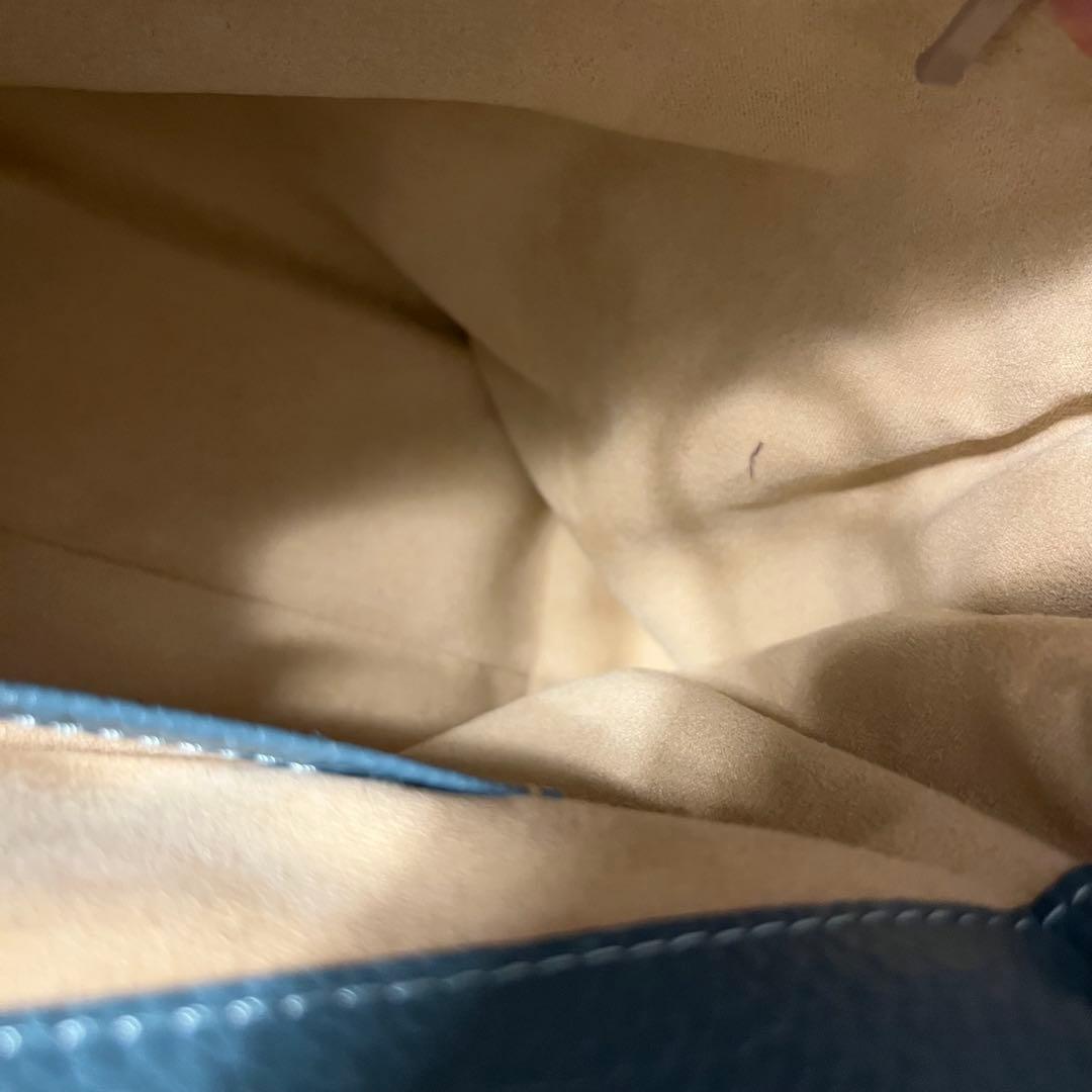 【最終値下げ】傳濱野 皇室御用達 ✨ミーティア⭐️ハンドバッグ/セピアブルー