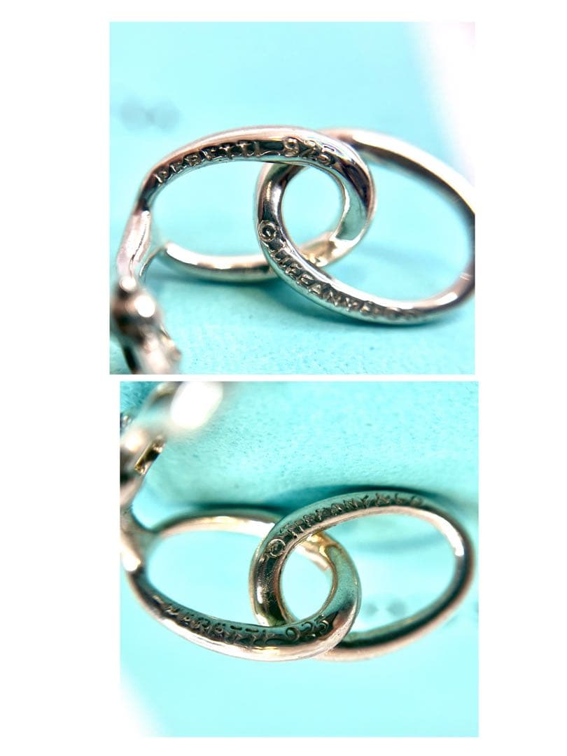 ティファニー オールドティファニー ダブルループ イヤリング シルバー925