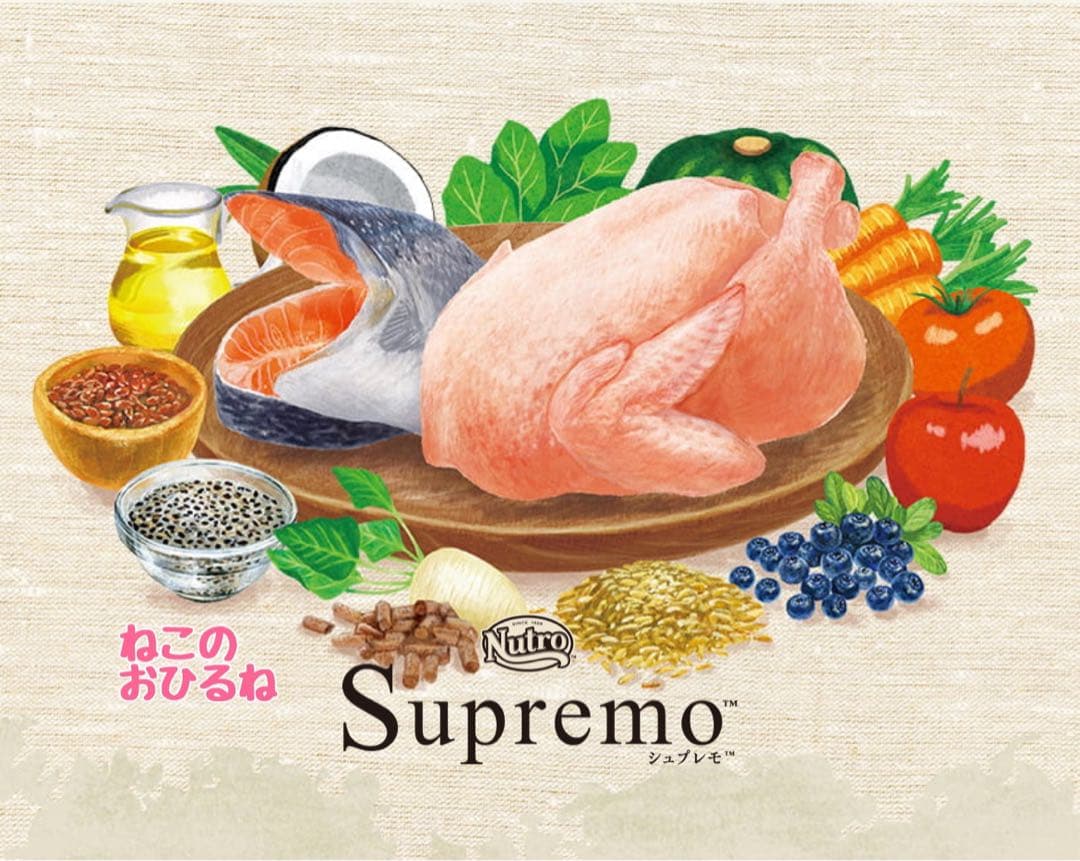 ニュートロ シュプレモ 成猫&子猫用ミックス3kg 各1袋 計3袋