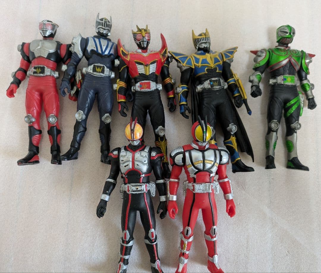 仮面ライダー ソフビ フィギュア 149個 まとめ