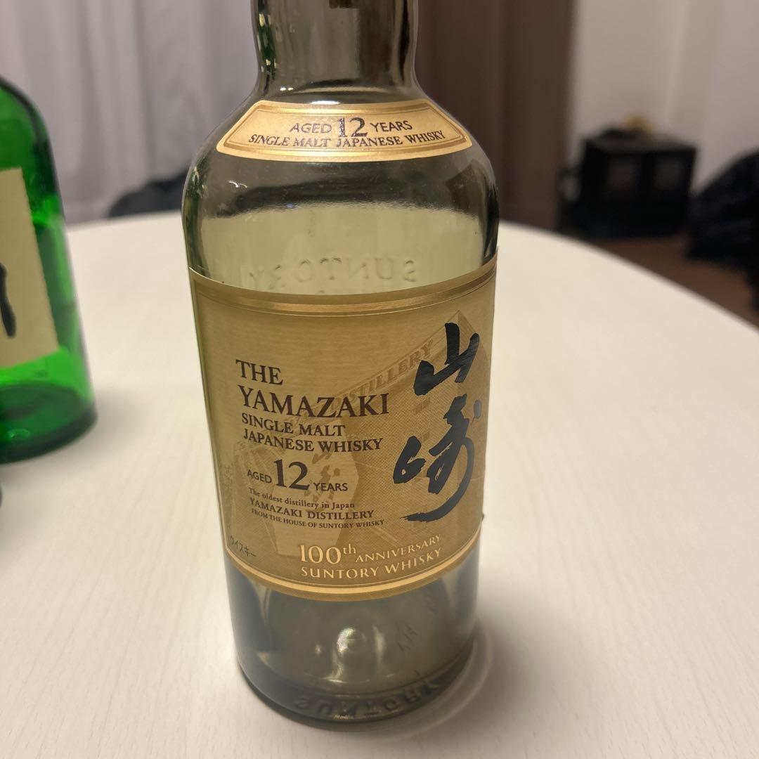 ウイスキー 響、白州、マッカラン、山崎 空瓶