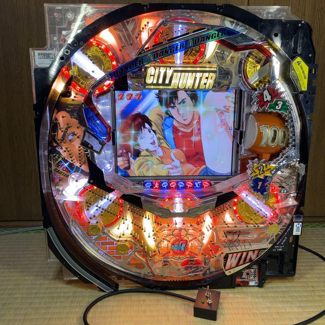 パチンコ 実機 卓上 CRシティーハンター ～合言葉はXYZ～ MAXタイプ