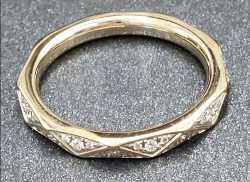 グラフ GRAFF ローレンスグラフ シグネチャー フルエタニティ リング 9号