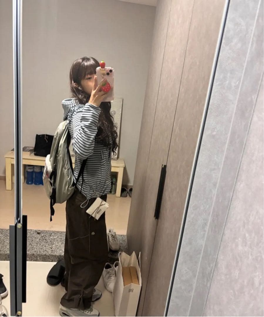 coyseio パンツ Strap Line Pants Grey 1サイズr4