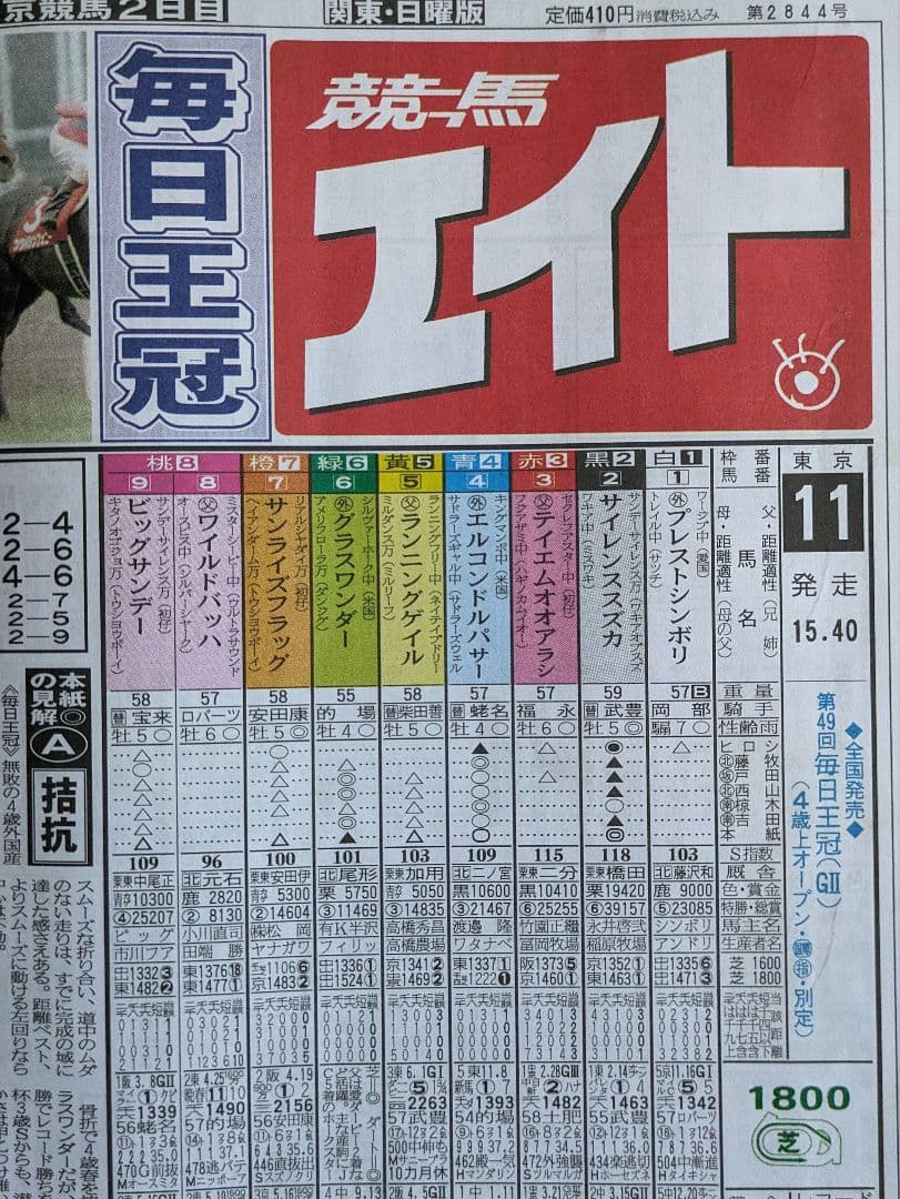 第49回 毎日王冠 優勝馬サイレンススズカ馬券、ぬいぐるみ等セット