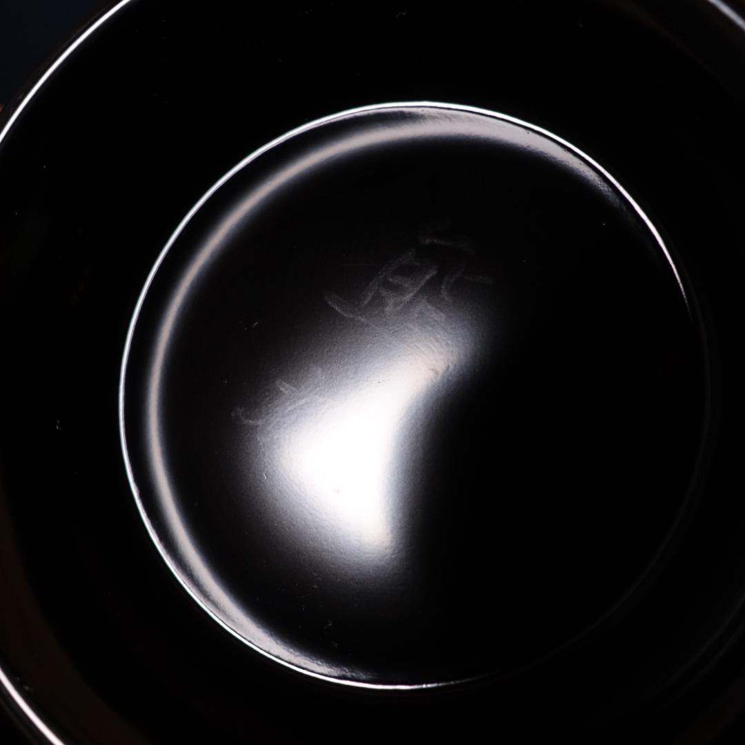 輪島塗 沈金 蒔絵 菊花尽図 吸物椀 7客 共箱