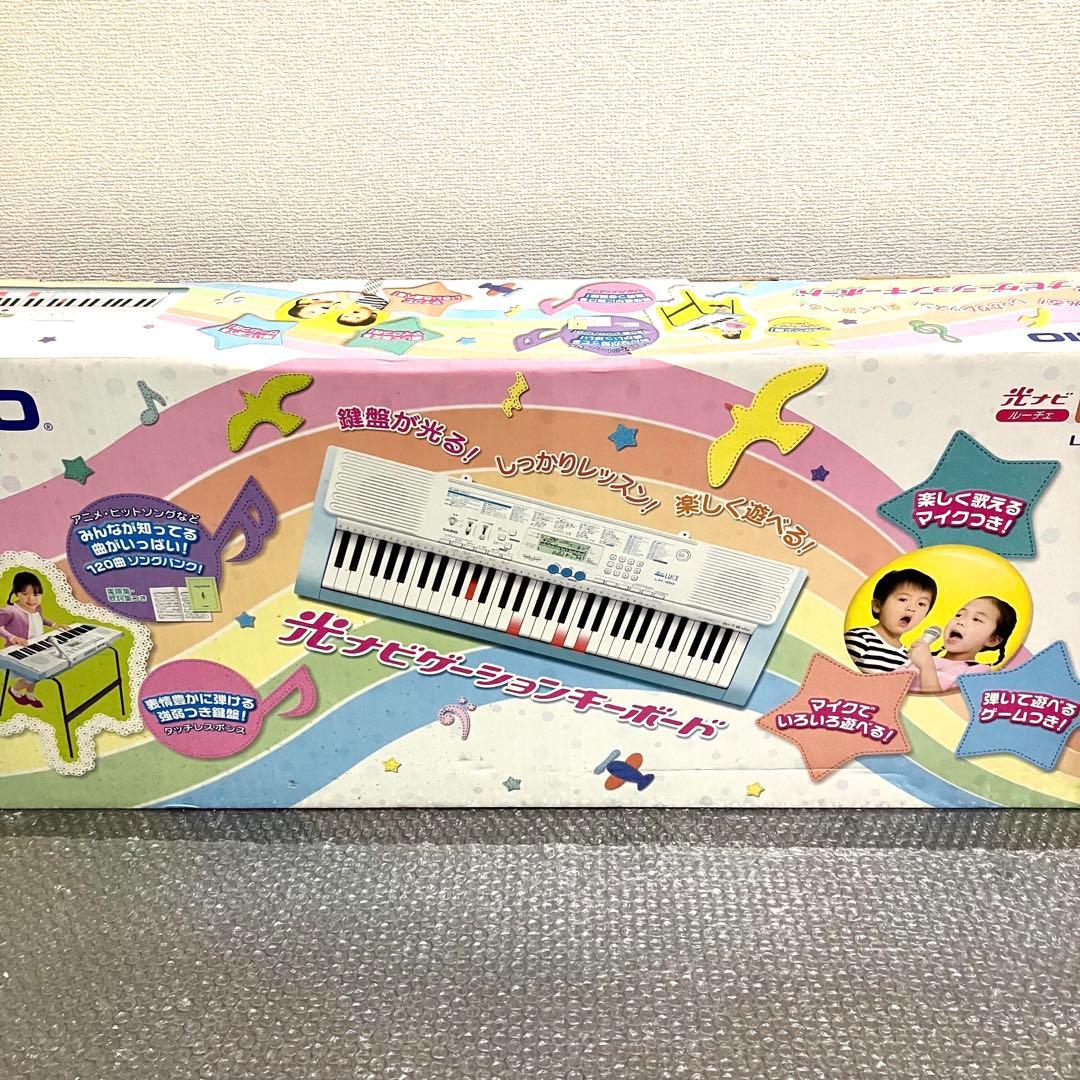 CASIO カシオ　電子ピアノ　電子キーボード　LK-108 ⭐️美品♪箱付き⭐️