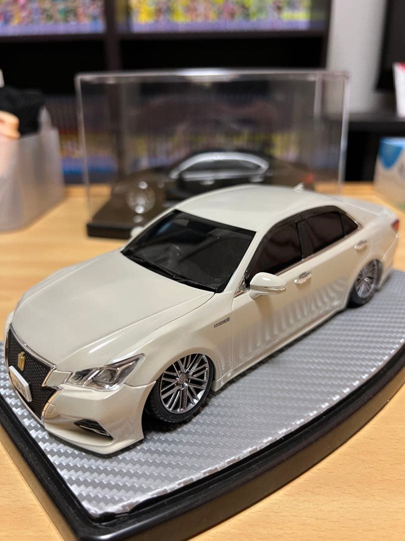 21クラウン アスリート 後期 プラモデル 1/24 純ベタ仕様 - メルカリ