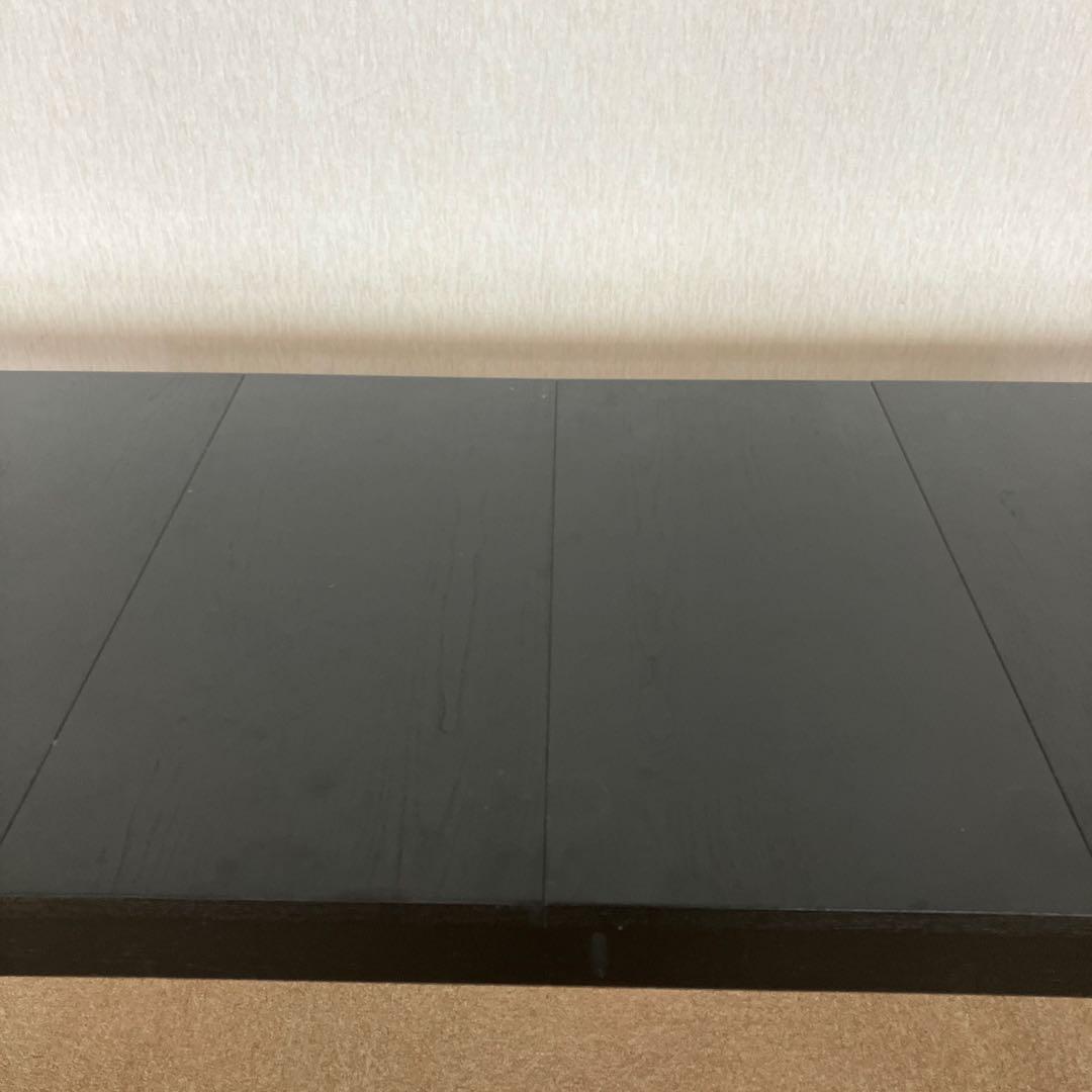 IKEA イケア　伸長式ダイニングテーブル　BJURSTA ブラック　傷あり