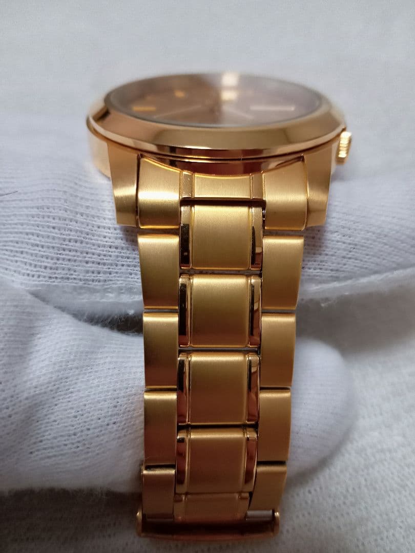 【けん】SEIKO　機械式自動巻　AUTOMATIC　フルゴールド　美品