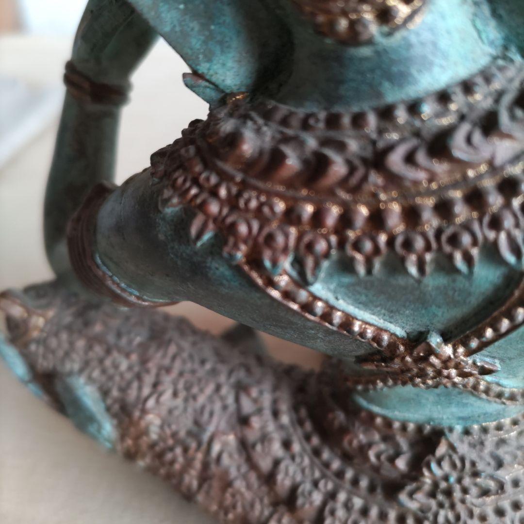 鋳銅製　チベット仏像