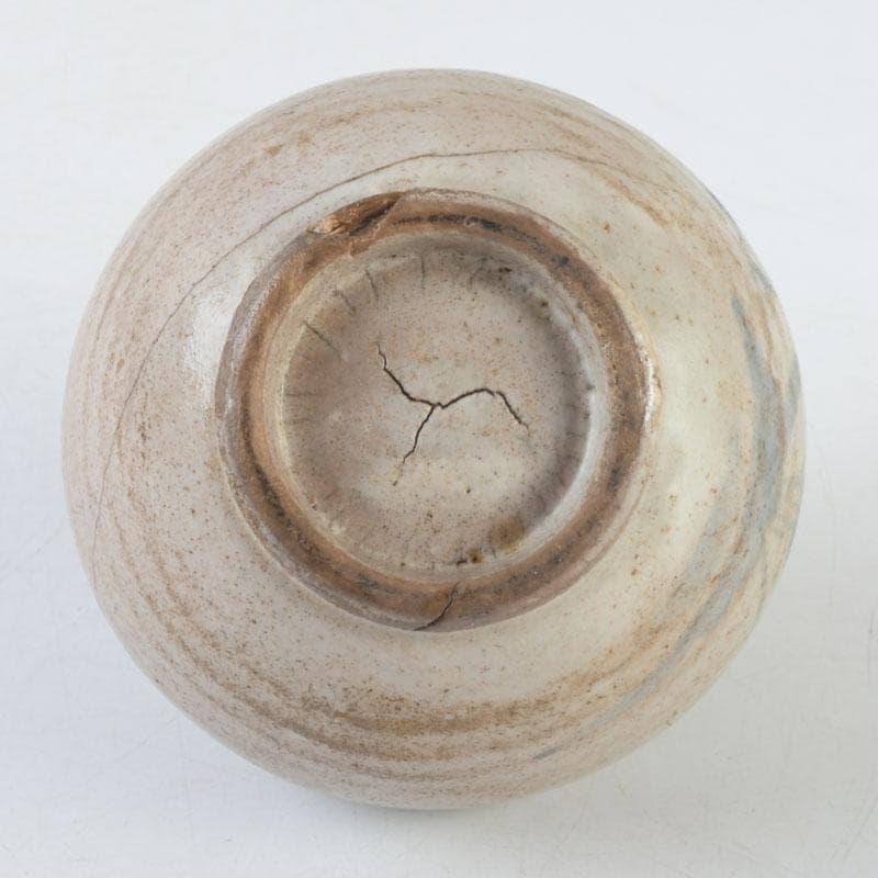 伊万里焼 古伊万里 染付 花文 油壷 小壷 V 9727