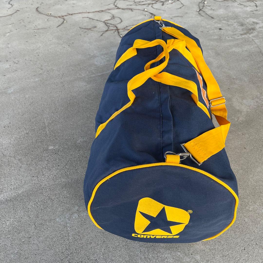80s 90s オールド品◾️大容量 converse コンバース ドラムバッグ