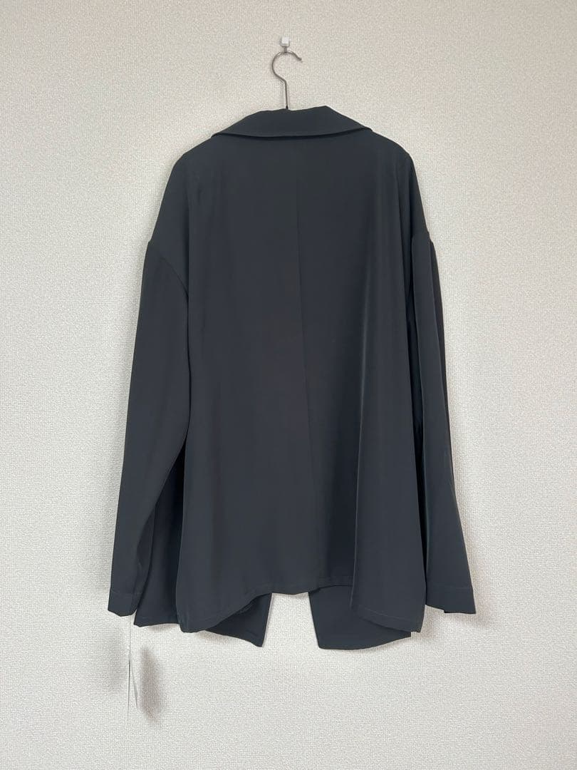 新品✨ エト．ユニヴェール　トランスペアレントヘムセットアップドレス　黒　L