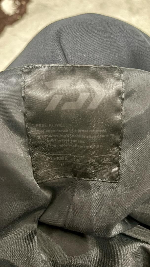 ダイワピア39 DAIWA PIER39 コーデュロイセットアップ黒　Mサイズ