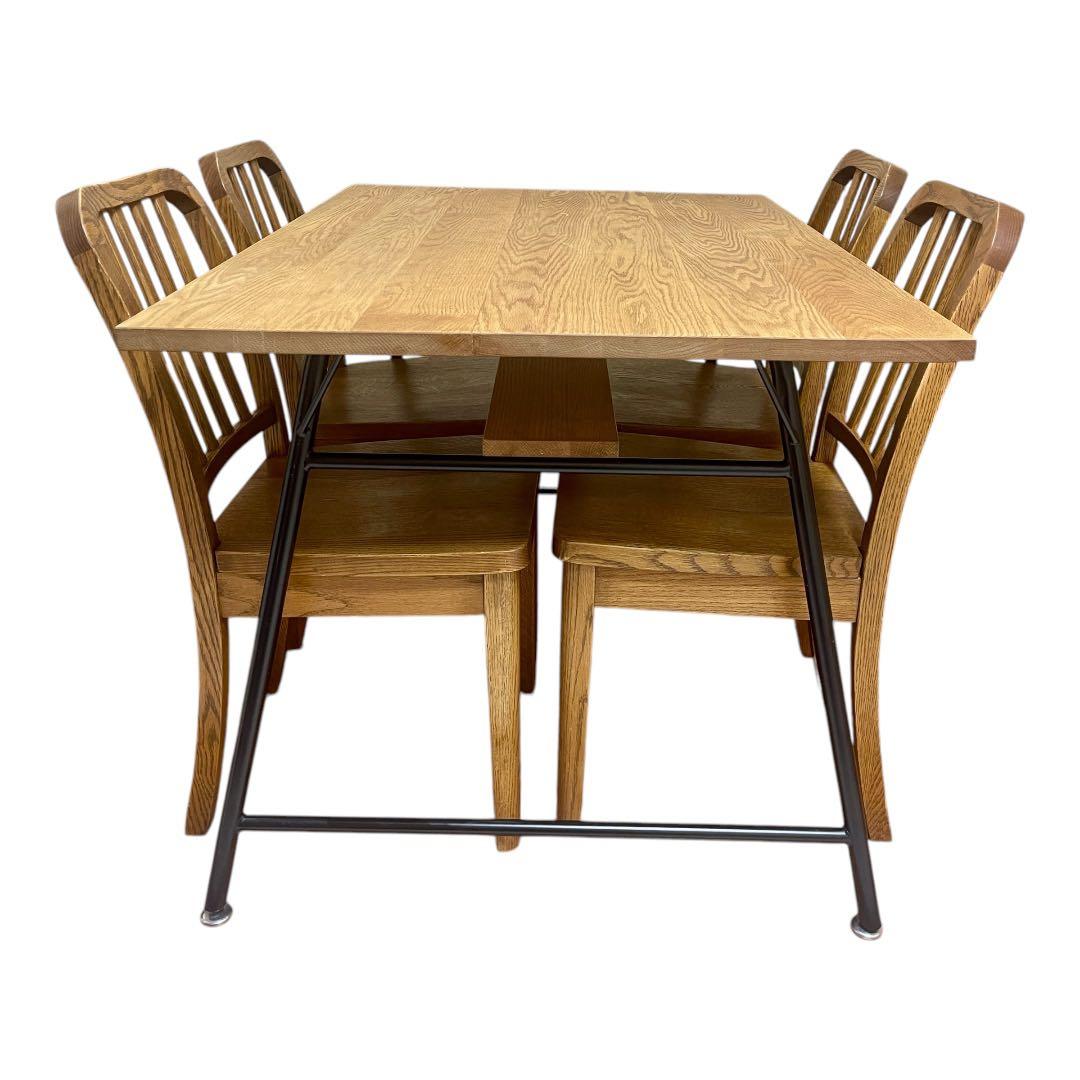 \まもなく終了!4/2まで/ダイニングテーブル/モモナチュラル/4人に最適/