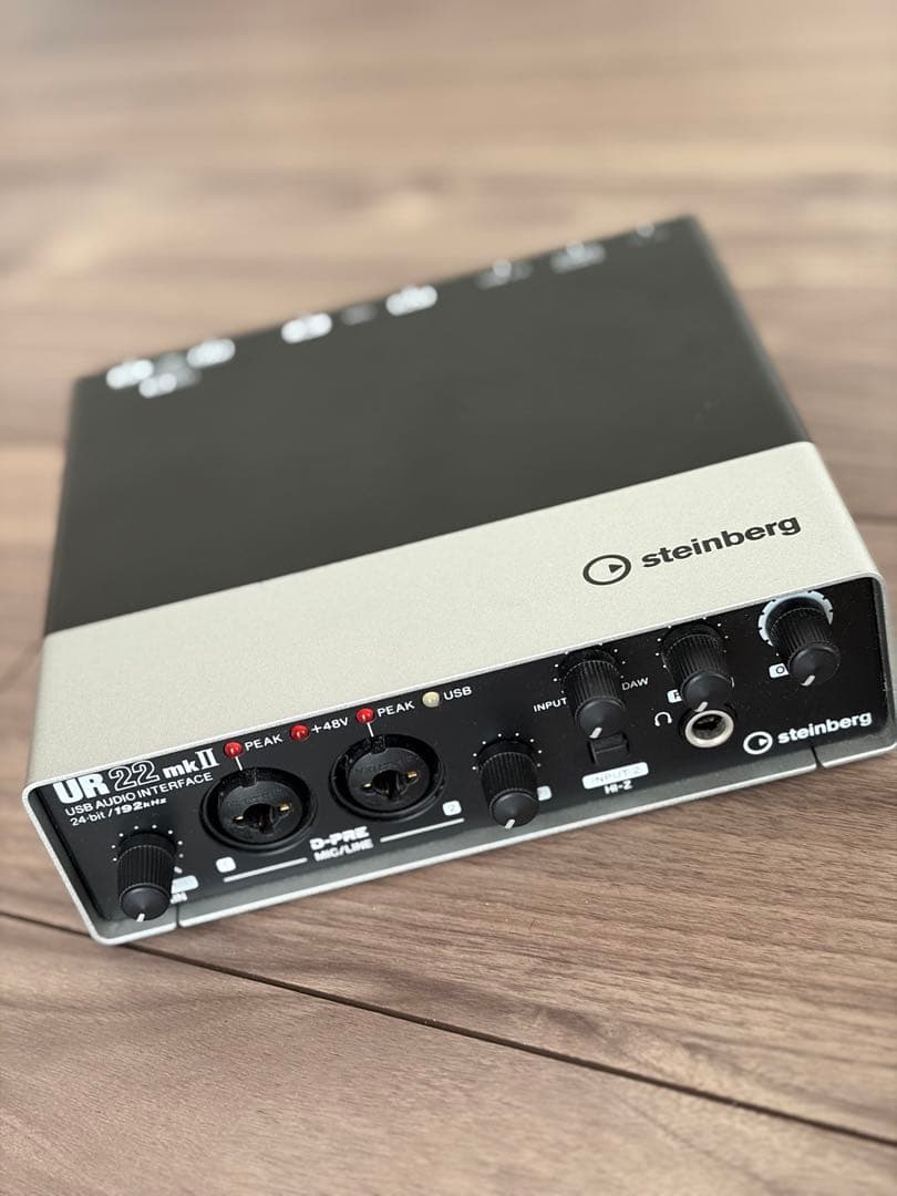 即決即日配送可！steinberg UR22mkⅡ オーディオインターフェース UR22mkII オーディオインターフェース STEINBERG スタインバーグ