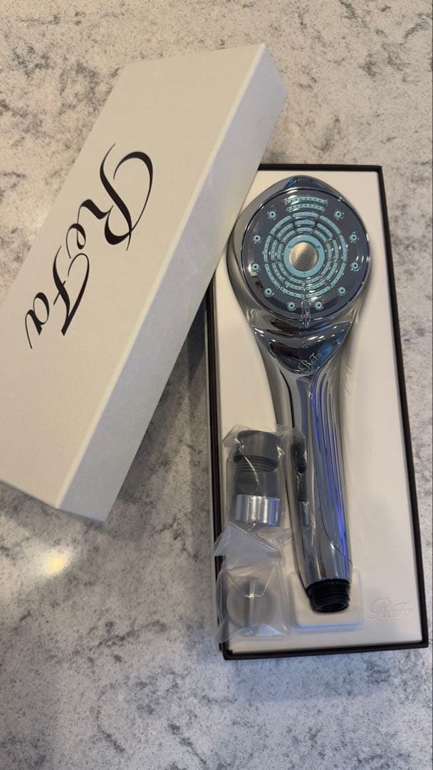 【美品】Refa FINE BUBBLE U シャワーヘッド リファ ReFa FINE BUBBLE U【シルバー】 リファ ファインバブル シャワー