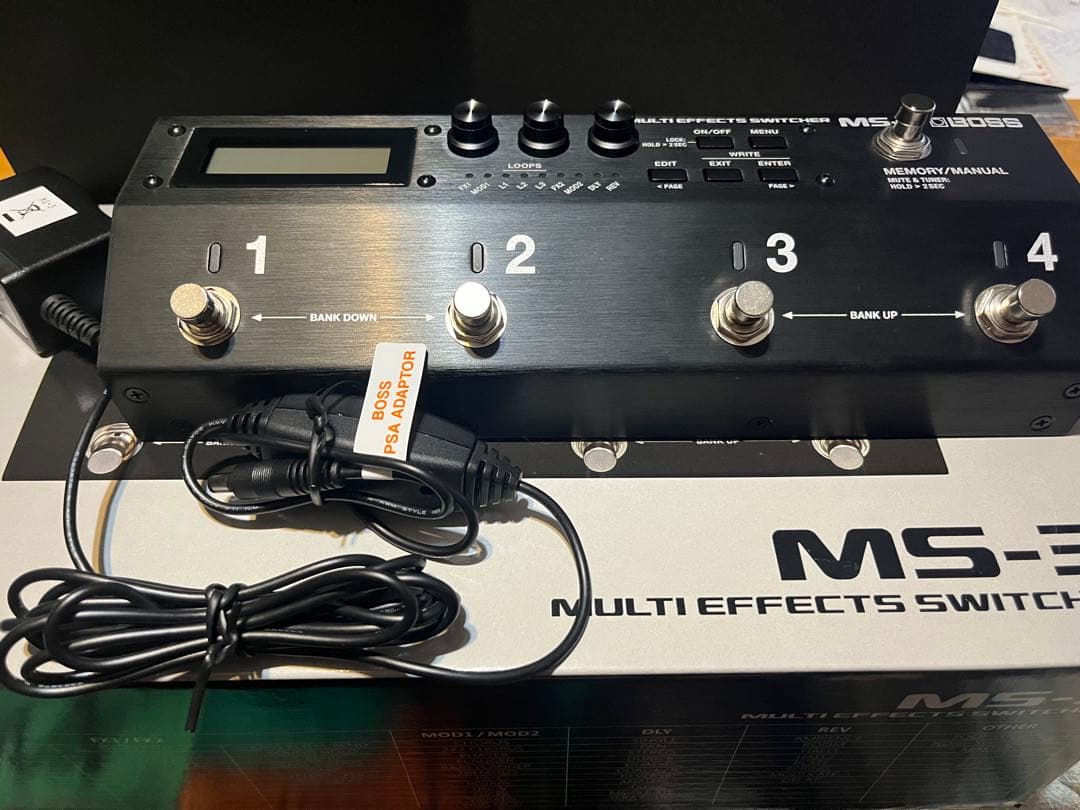 ギター BOSS MS-3&FS-7