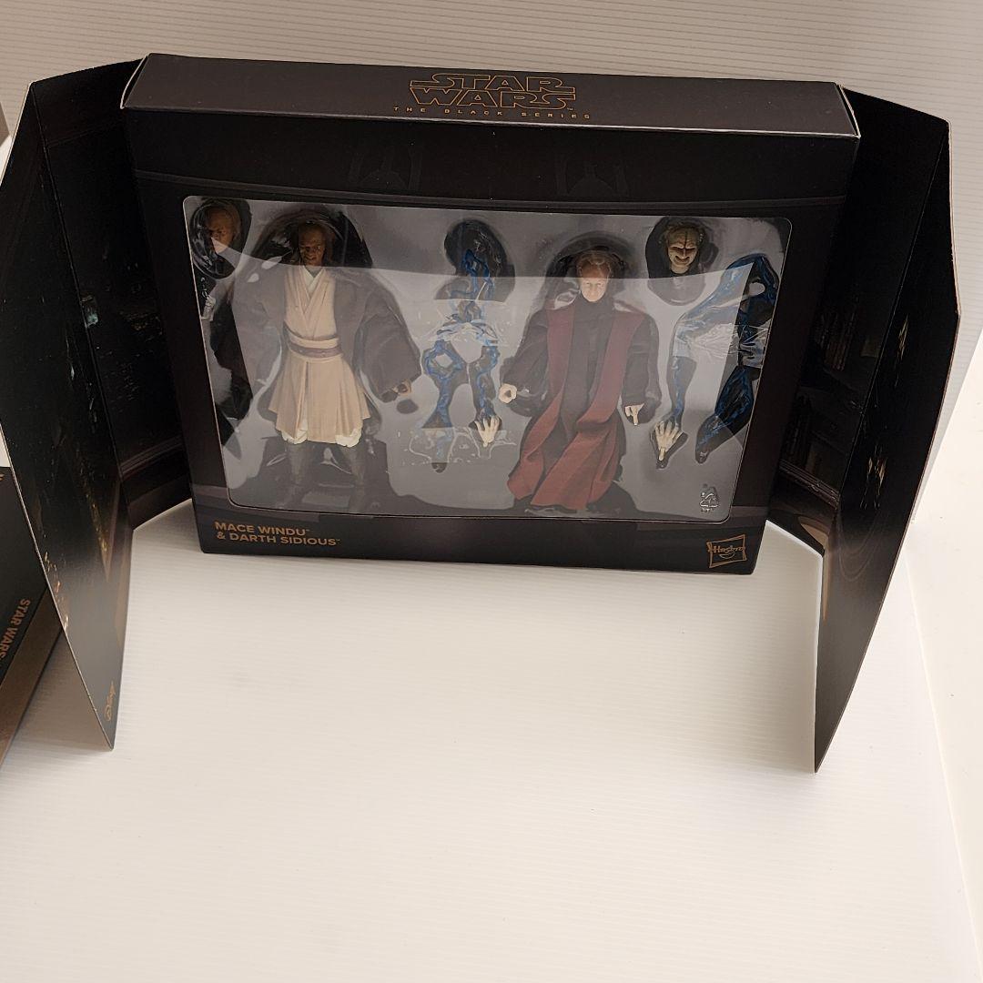 スター・ウォーズ ブラックシリーズ メイス・ウィンドゥ & パルパティーン