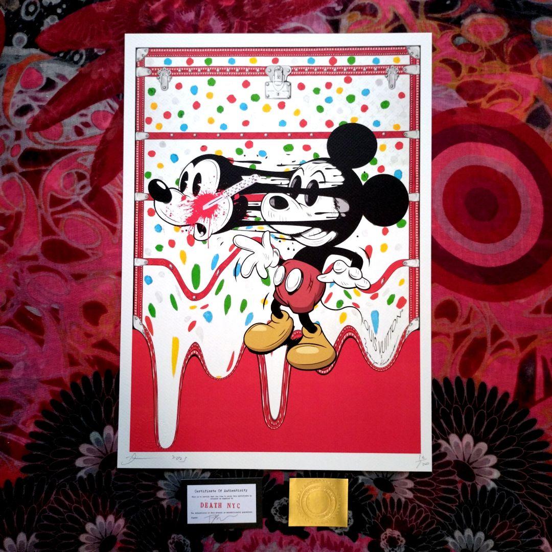 ⭐️DEATH NYC⭐️ミッキー&HERMES⭐️世界限定100枚