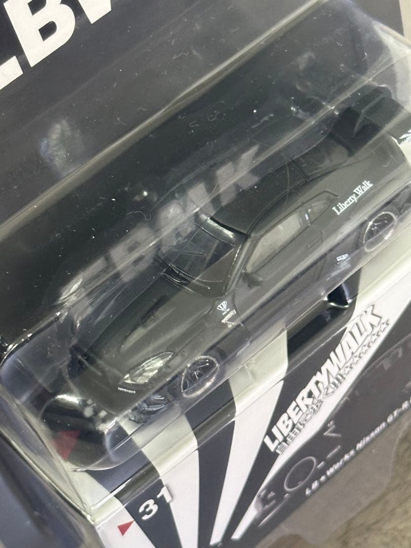MINI GT LBWK Nissan GT-R ブラック 2台セット