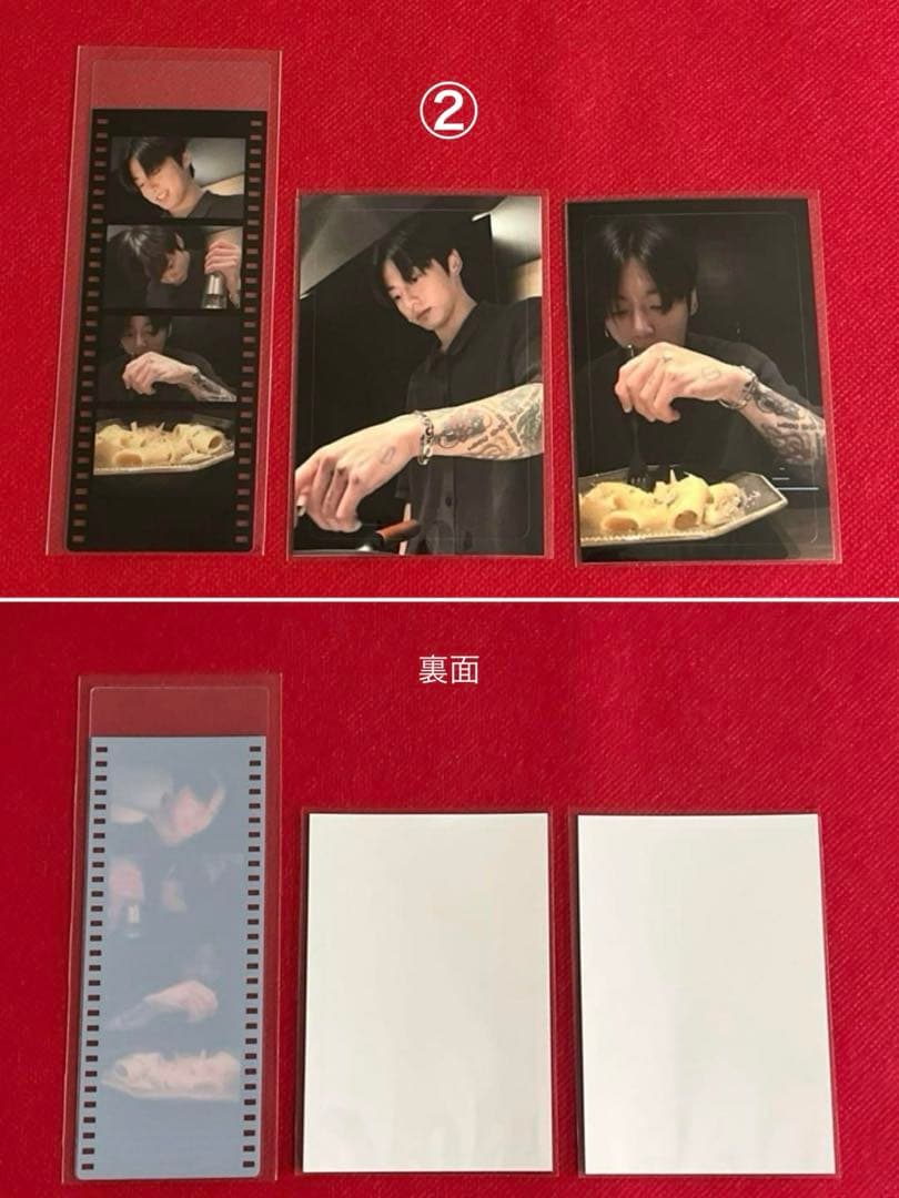 BTS ①ロングステッカー・ブックマーク・ホログラム両面フォトカード等♡JK