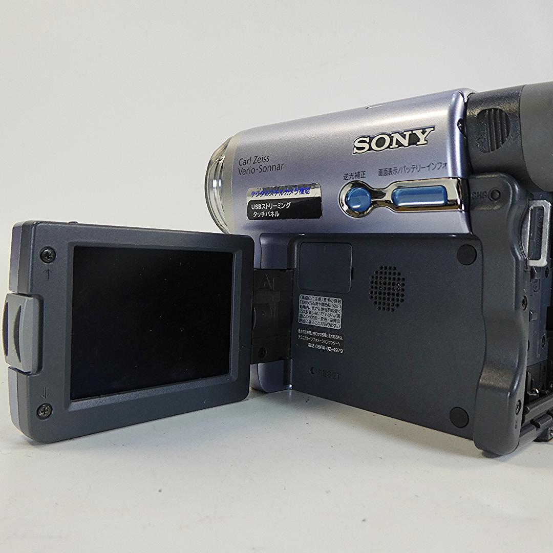 動作品 ソニーDCR-TRV33 MiniDV ビデオカメラ DVDダビングに