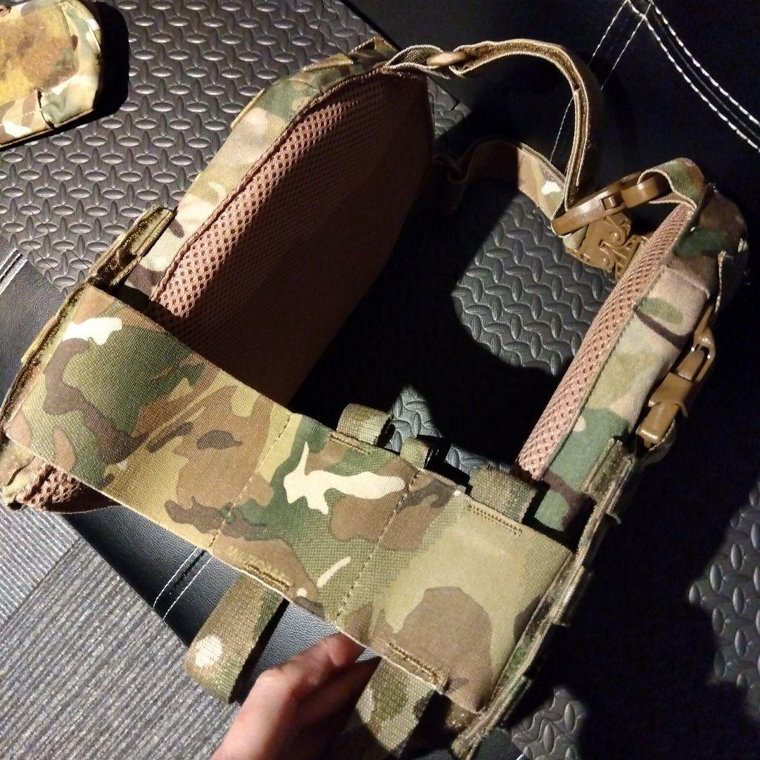 イェーガークラフトデザイン ASPCⅡ プレートキャリアー マルチカム 改造品