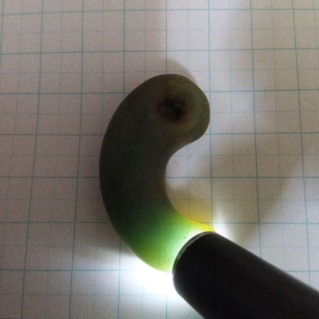 古勾玉 「考古資料」 彌生文化期 翡翠勾玉