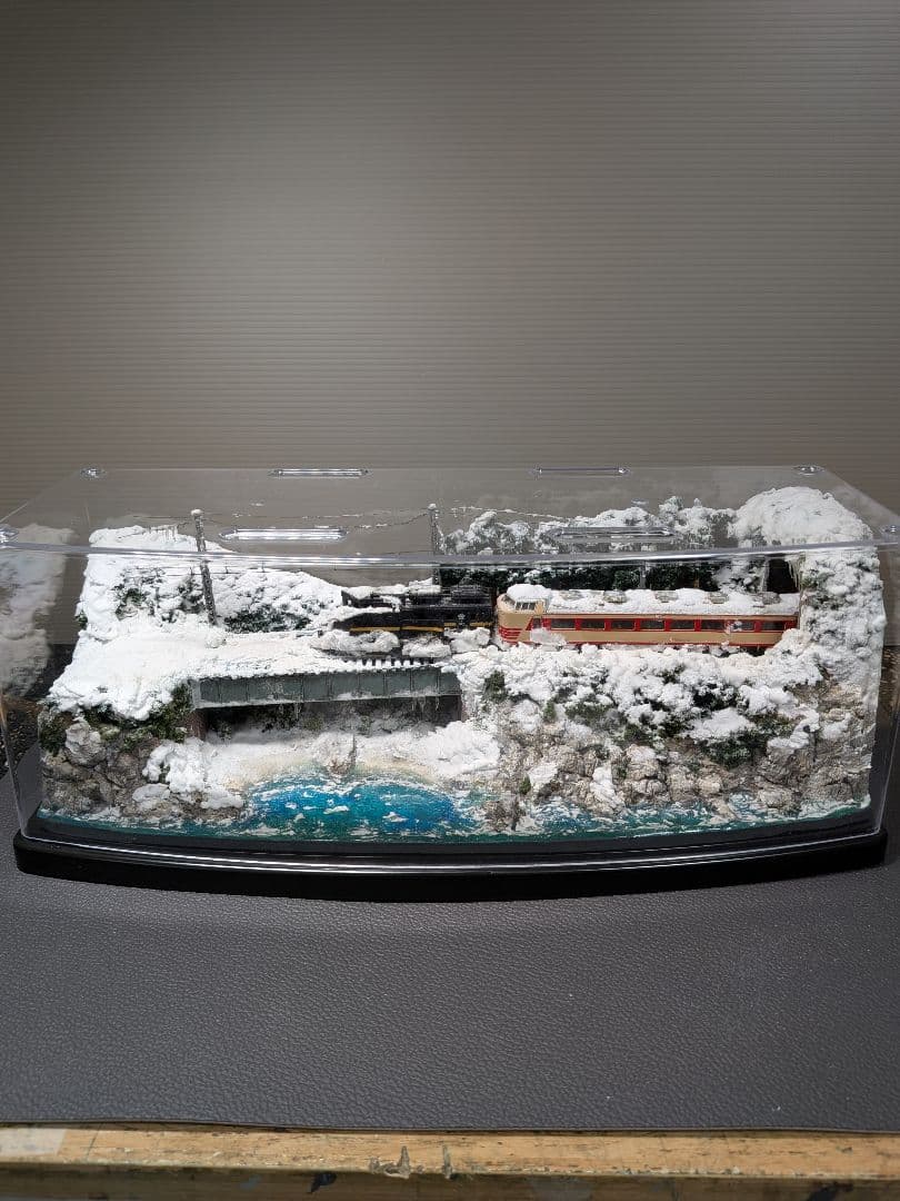 No.65鉄道Nゲージジオラマ車両付き
