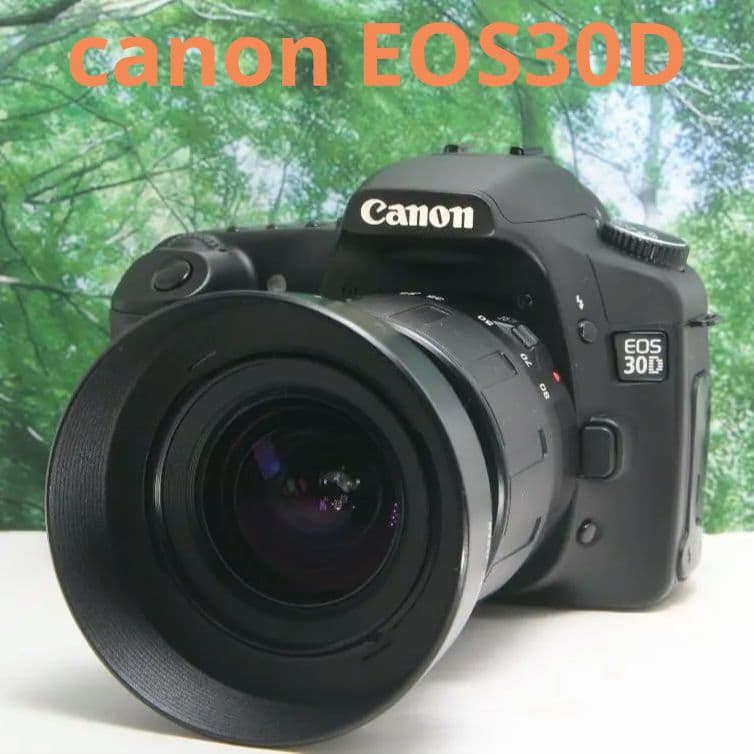 ❤️美品♪Canon EOS30D☆スマホ転送OK&高速連写!!付属品