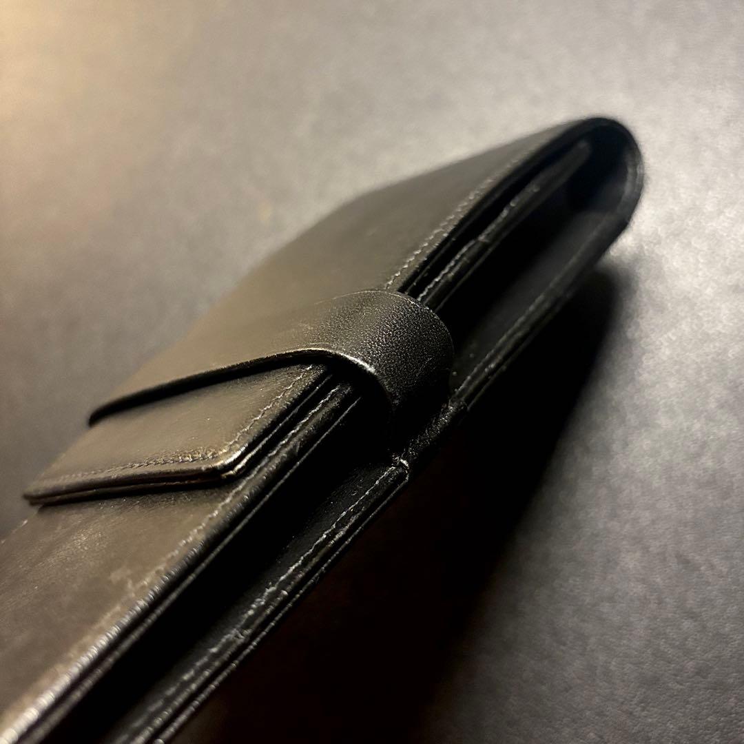 MONTBLANC モンブラン★レザーペンケース シエナ 3本差し 黒 ブラック