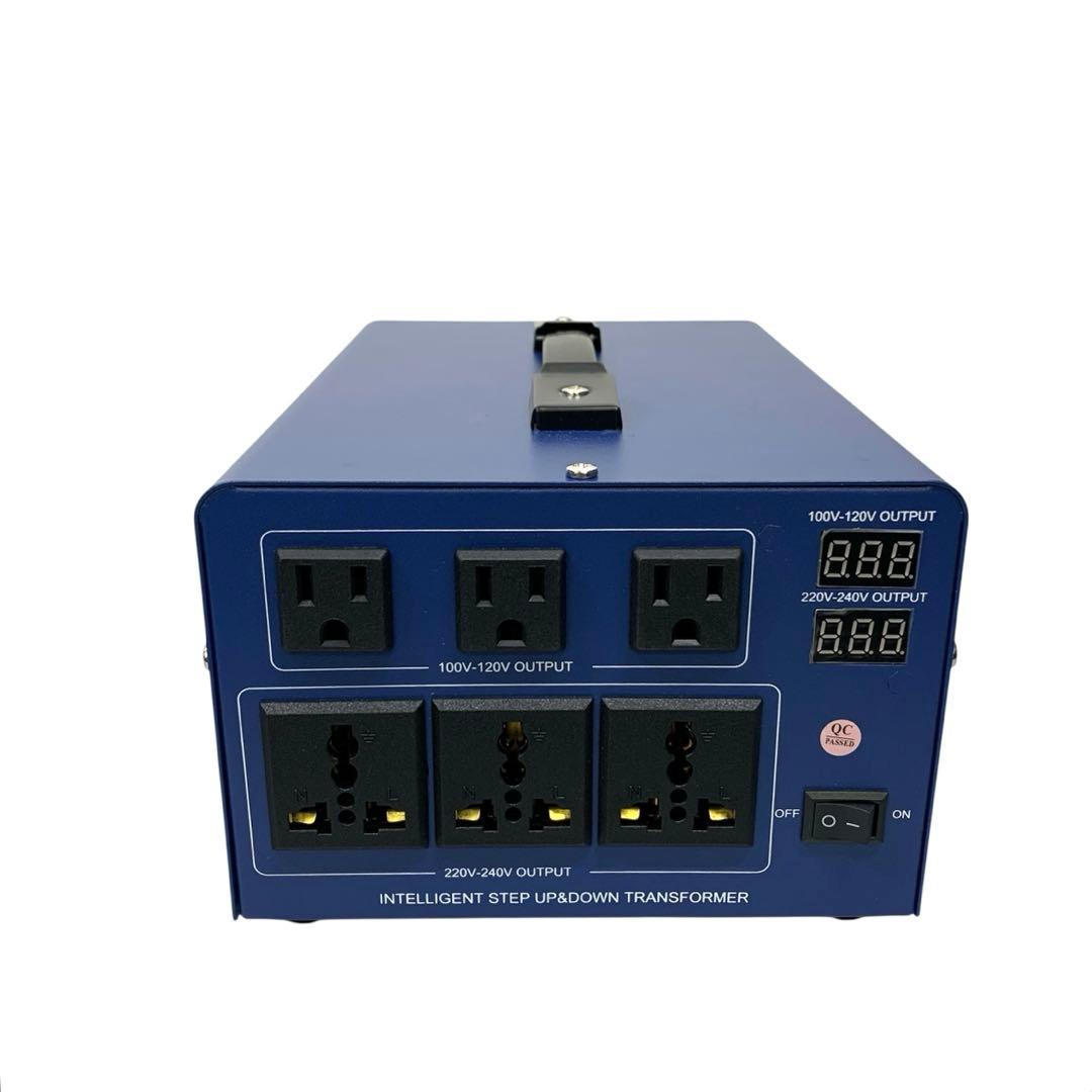 開封・未使用】3000VA 変圧器 海外国内両用型変圧器 降圧・昇圧兼用型