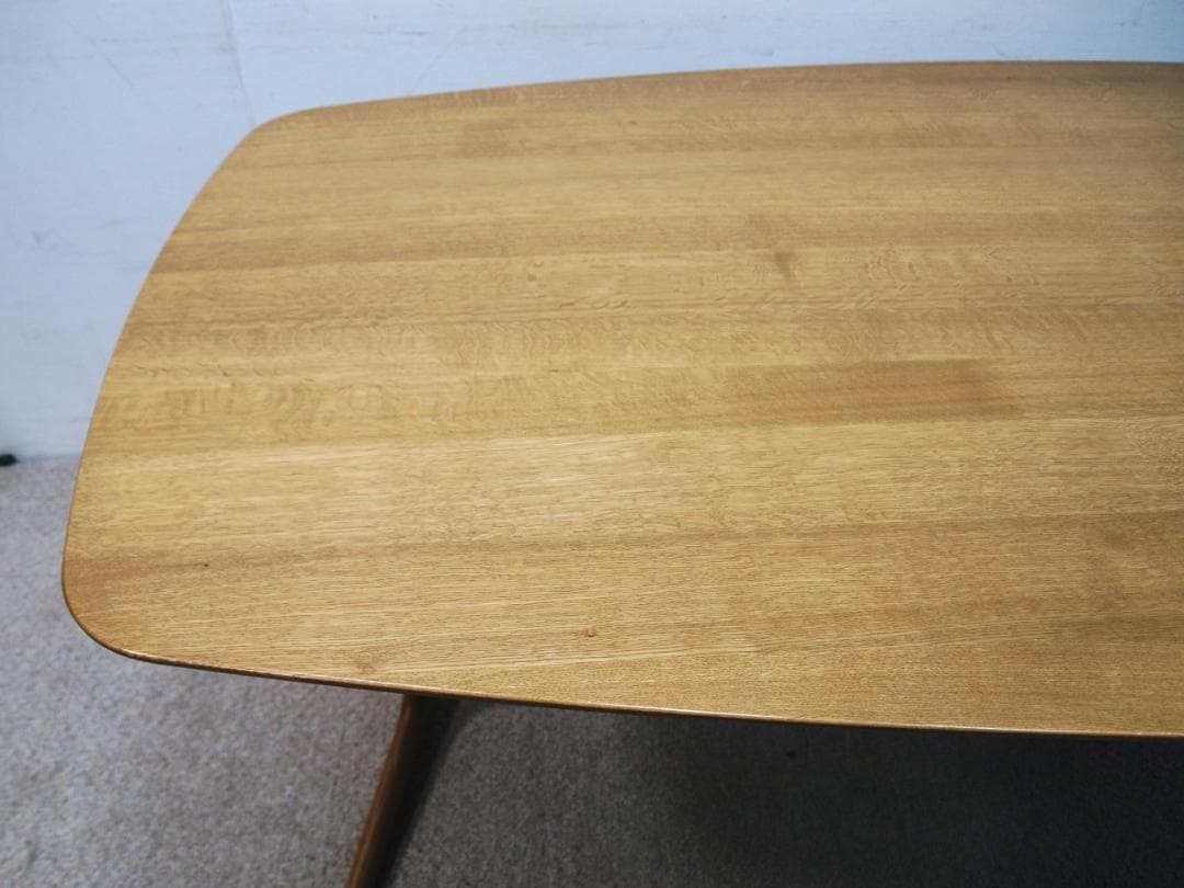 美品‼️日進木工 geppo SEED ダイニングテーブル 2本脚