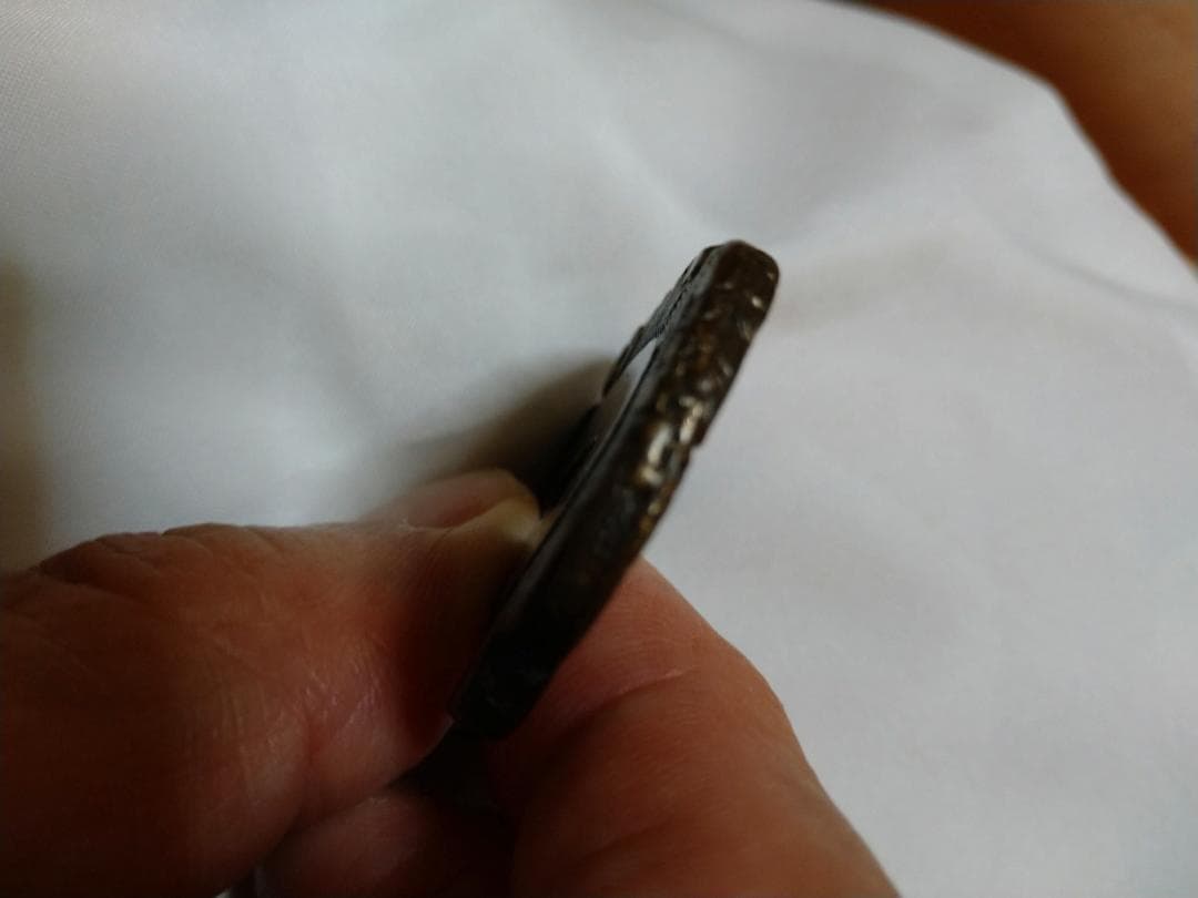 短刀脇差小鍔草葉の図