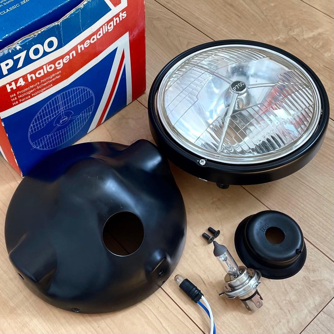 P700 スリーポイント ヘッドライト 180φ ルーカス 当時 旧車 - メルカリ