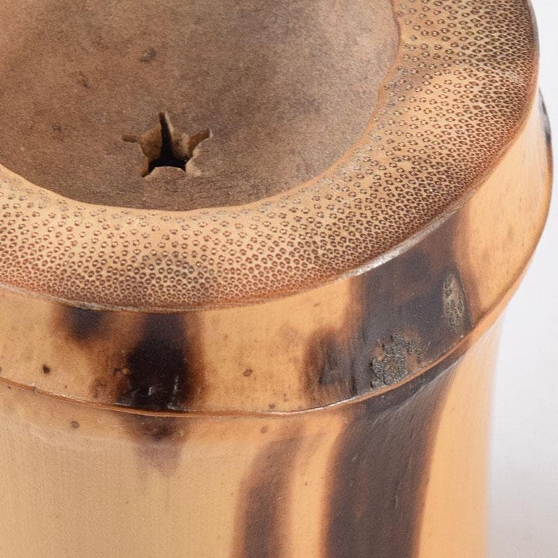 茶道具 弥三郎作 古竹 蓋置 一双 共布 書付極め箱 V R8685 - メルカリ