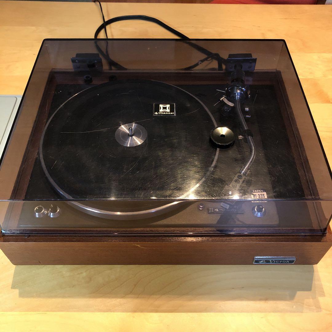 動作品ビクター SRP-B33M レコードプレイヤー ベルトドライブ 60Hz用