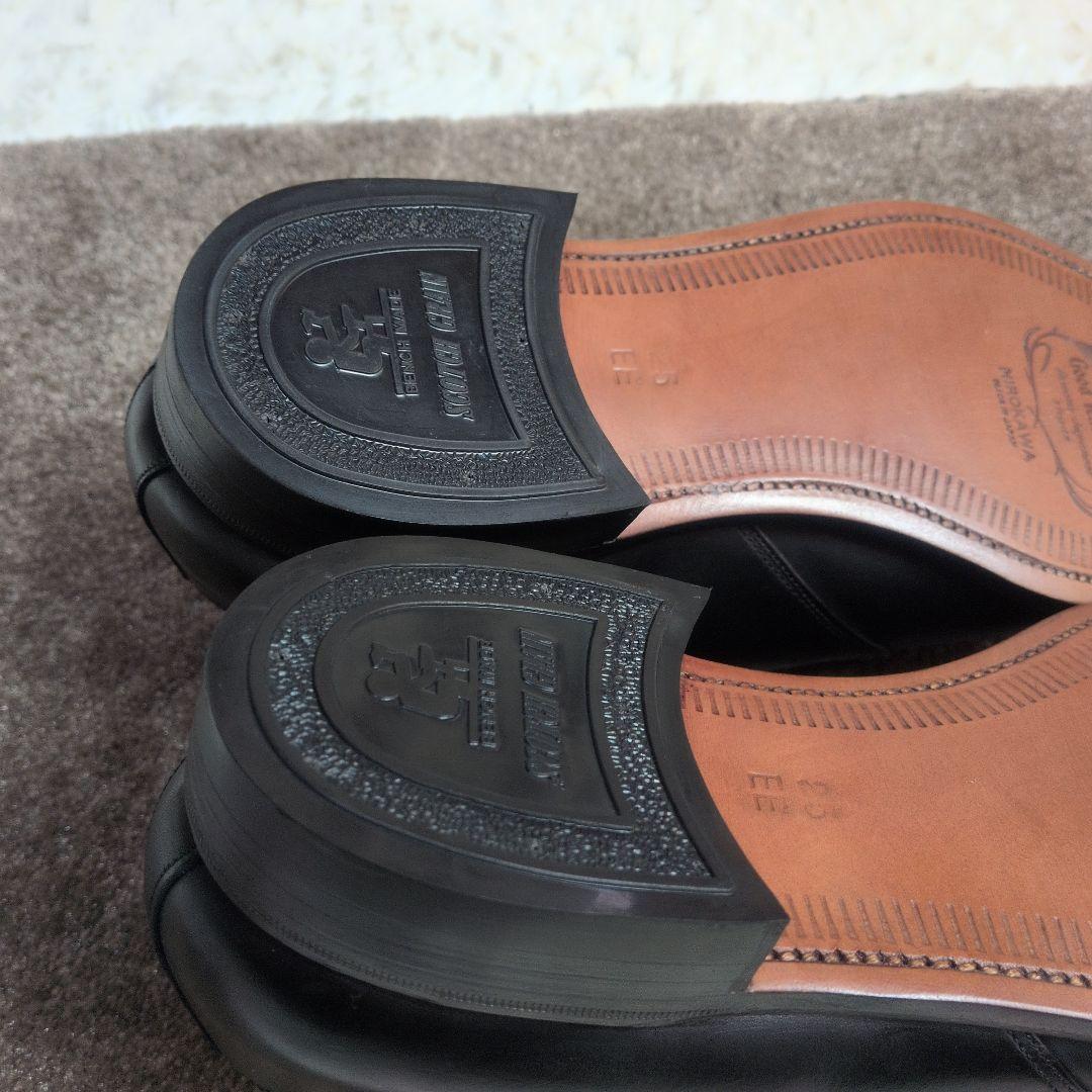 【美品✨SCOTCH GRAIN✨2E✨25cm】レザー ビジネス シューズ 黒