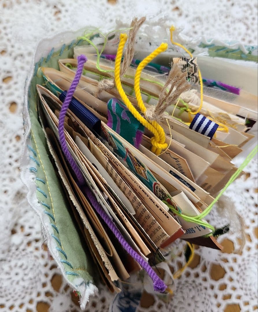 タズちゃん様　junkjournal　ジャンクジャーナル　パッチワーク