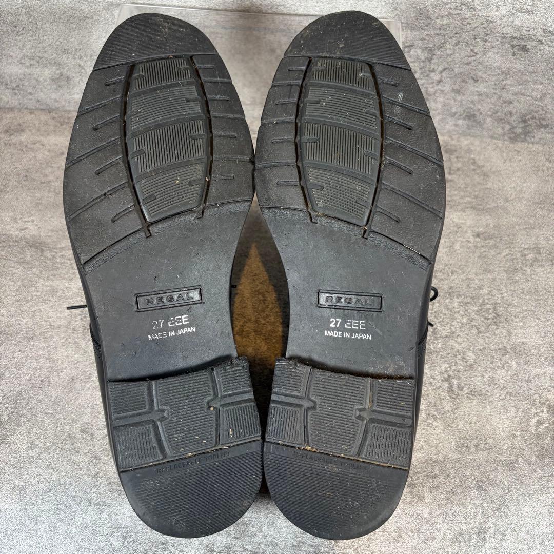 美品　REGAL リーガル　プレーントゥ　レザービジネスシューズ　ゴアテックス