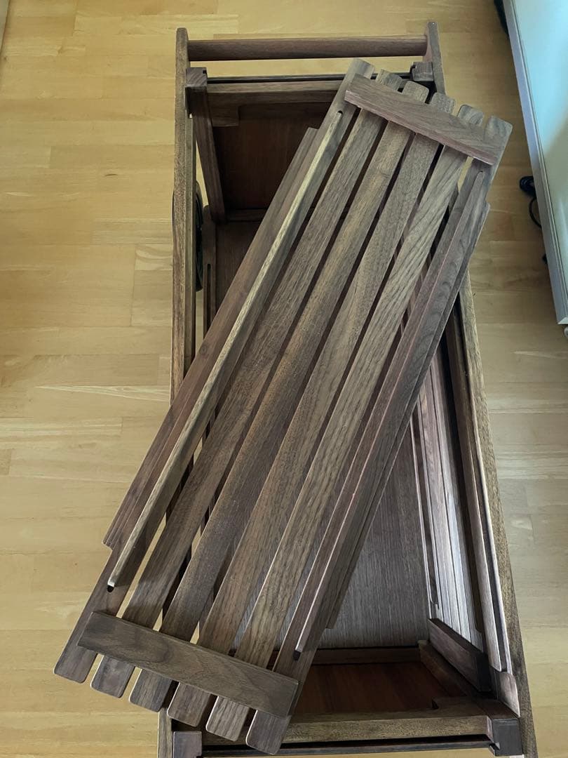 IKIKI シェルフコンテナ L ・ソリッドトップパネル・ホイール・レイン