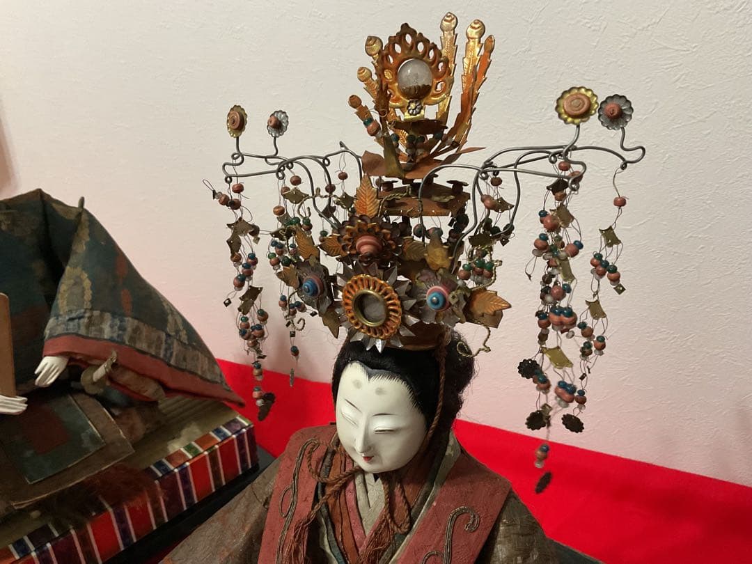 く*み様 最終値下げ　大型　親王飾り　江戸時代後期　享保雛　古今雛　　雛人形　お