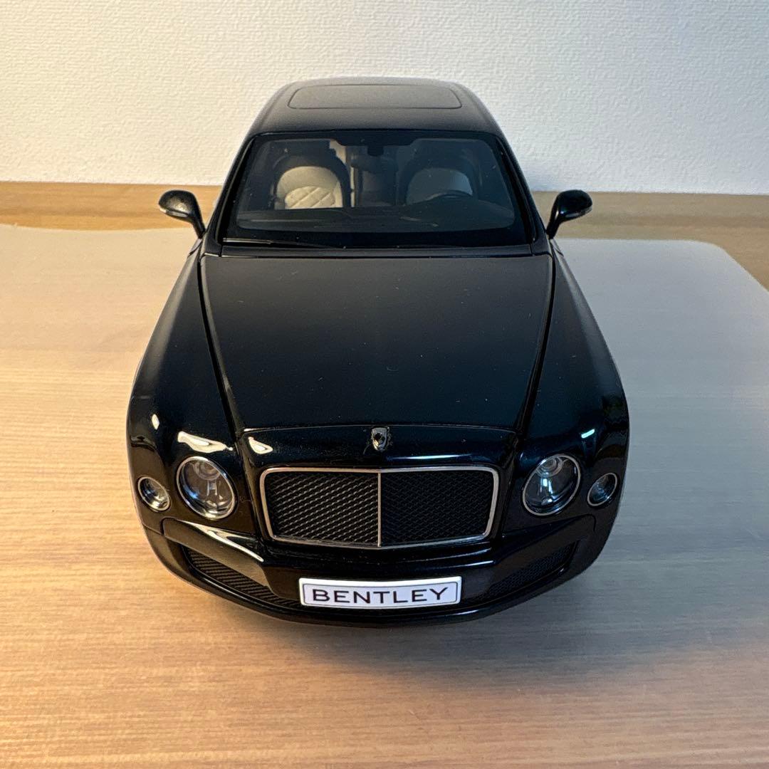 京商　ベントレー　Mulsanne Speed onyx 1/18 ミニカー