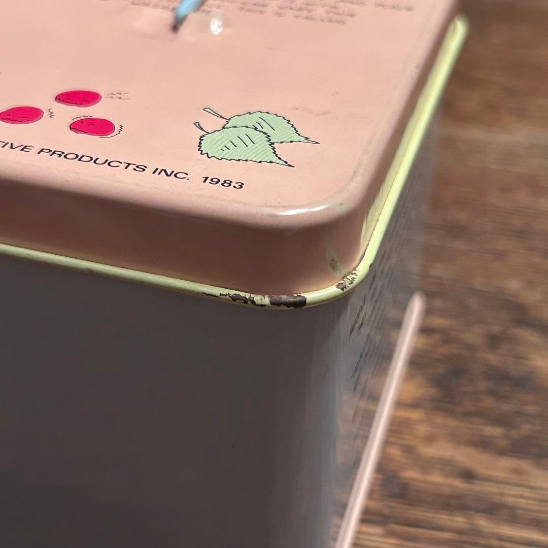 昭和レトロ　缶ケース　うめぼしごはん