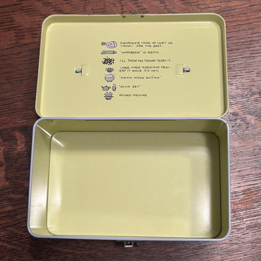 昭和レトロ　缶ケース　うめぼしごはん