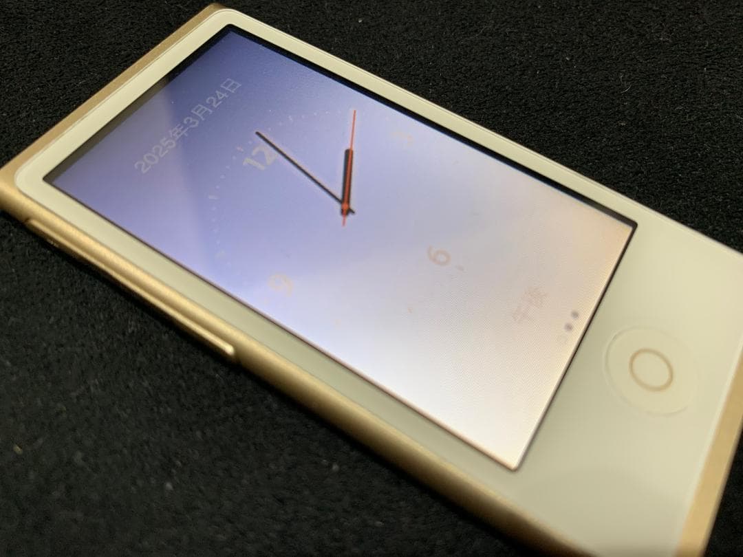 美品】Apple iPod nano 第7世代 16GB ゴールド 美品】Apple iPod nano 第